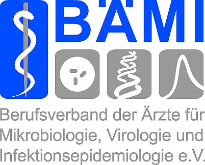 Logo Berufsverband der Ärzte für Mikrobiologie und Infektionsepidemiologie e.V.